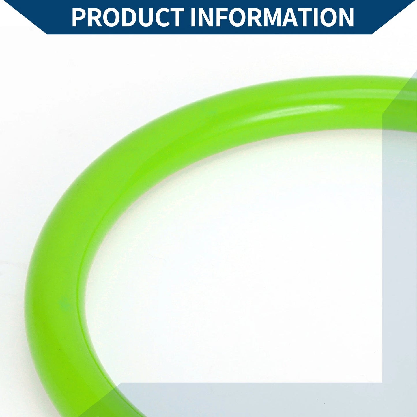 Portable Anti-Theft Cable Lock Mini Ring for Bicycle Green 1 Pc