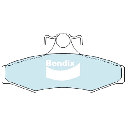 Rear Disc Brake Pad Set for Ford Falcon AU BA BF EF EL FG (1994 - 2014)