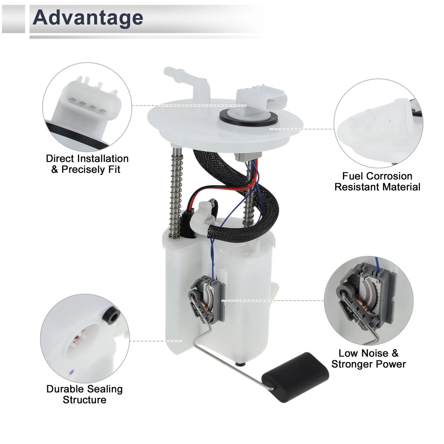 Electric Fuel Pump Assembly for Ford Taurus (2004-2007)