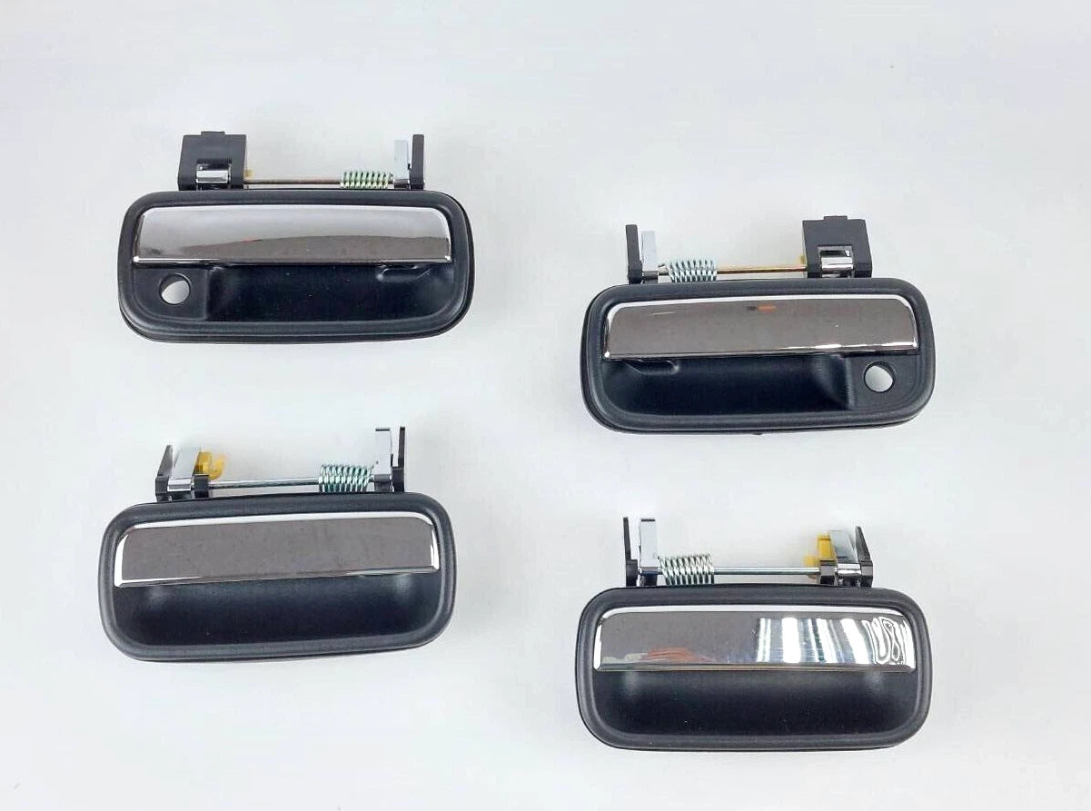 Chrome Front Door Handles for Toyota Hilux 1998-2004 2/4WD Double Cab (98-04)