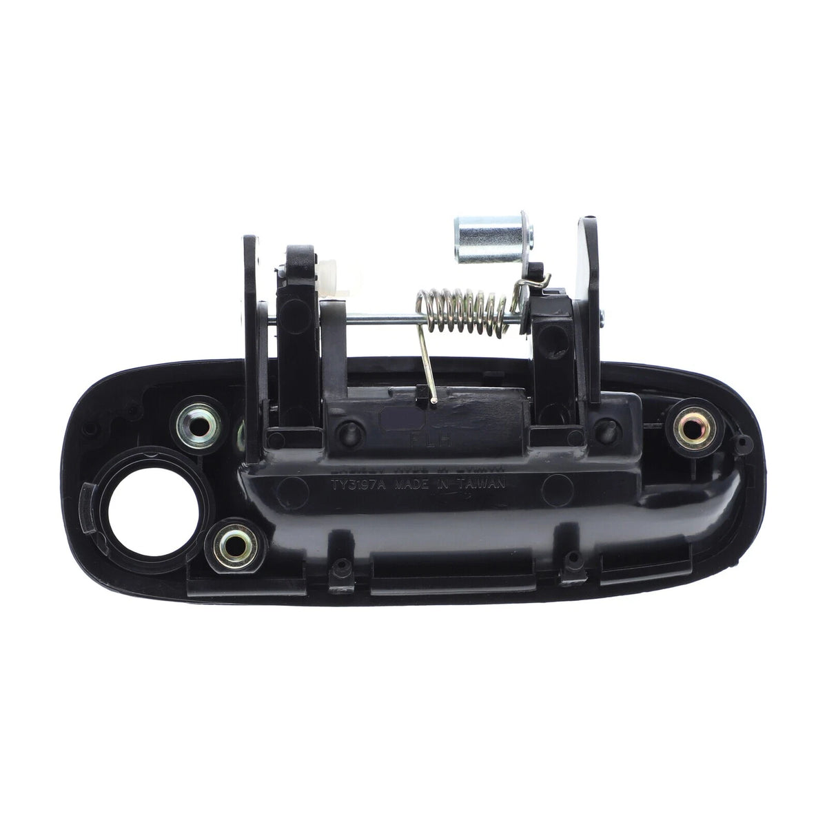 Outer Door Handle Set of 2 for Toyota Corolla (1997-2002) Black Front