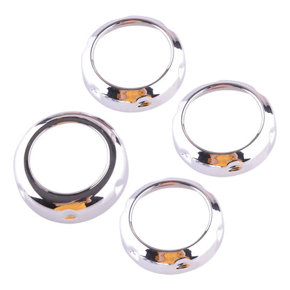 Chrome ABS Central Control Knob Ring Trim for Toyota Tacoma (2016-2020)