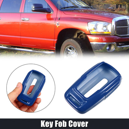 Key Fob Shell Case Cover for Dodge Ram Blue (2018-2022)