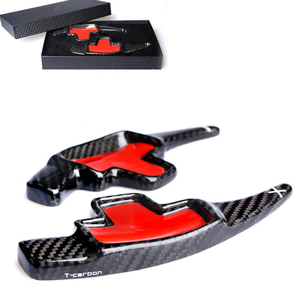 2 x Carbon Fiber Shift Paddle Extensions for Benz GLA GLK CLA (2014)