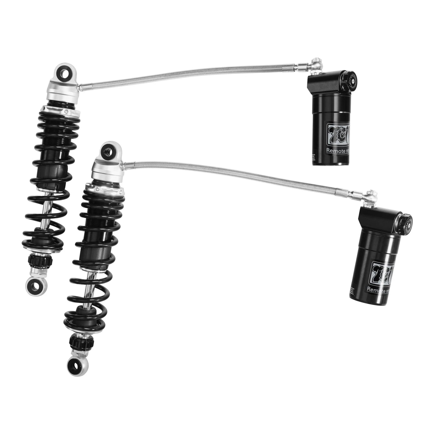 Remote Reservoir Rear Suspension Shocks for Harley Street Glide (2014-2024)