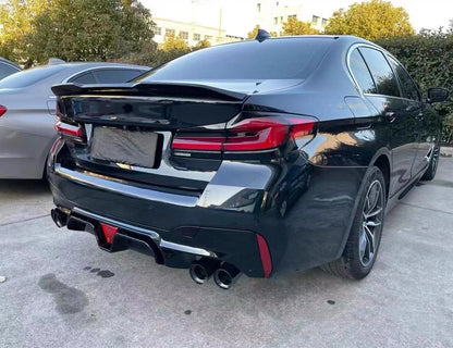 Rear Bumper Diffuser for BMW 5 Series G30 2017-2023 (2017-2023)