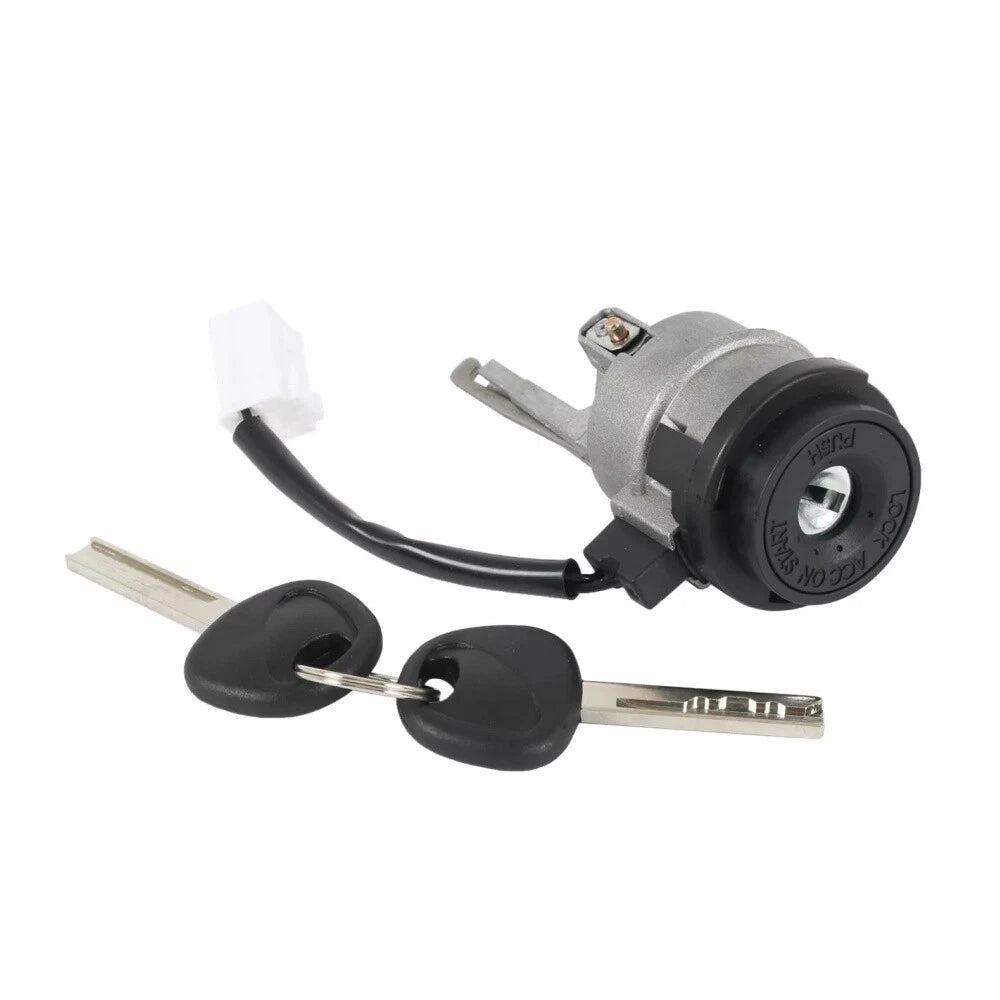 Ignition Lock Cylinder & 2 Keys for Dodge Attitude/Hyundai Accent (2006-2012)