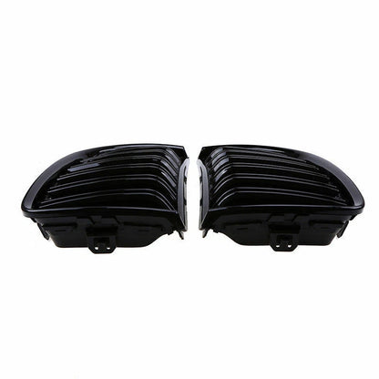 Gloss Black Front Kidney Grille for BMW 3 Series E90 E91 (2006-2008)