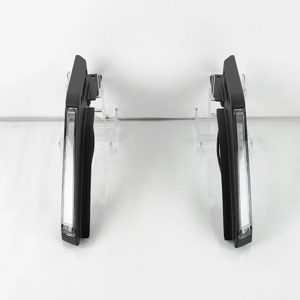 White Amber Hood Trail Marker Lights Turn Signal Lamps for Ford Bronco (2021–2024)