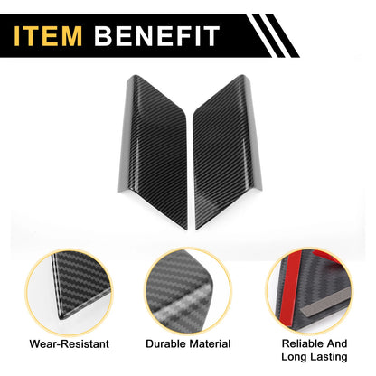 Carbon Fiber Door Panel Handle Covers for Ford F-150 (2021-2024)