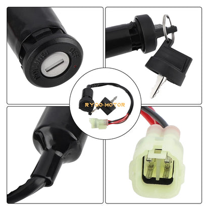 Ignition Switch with 2 Keys for Yamaha YFM90 Raptor 90 (2009–2013)