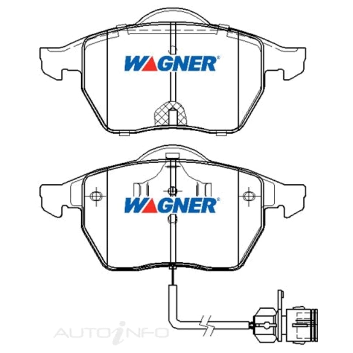 Front Disc Brake Pads for Audi TT (2000 - 2006)