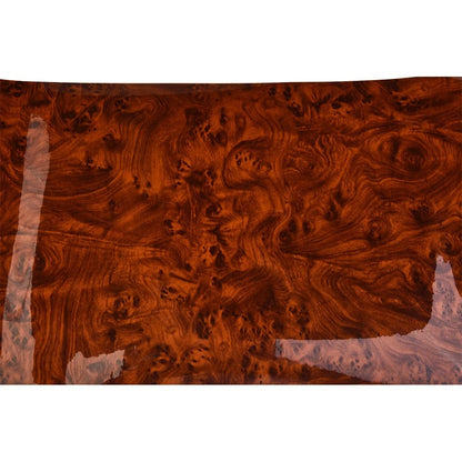 Glossy Simulation Wood Grain Vinyl Sticker Decal Roll Car Interior Film Wrap
