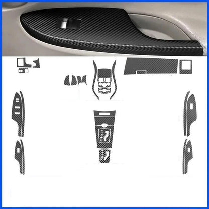 Carbon Fiber Interior Trim / Stickers Decals Cover for Toyota Corolla (2007–2013)