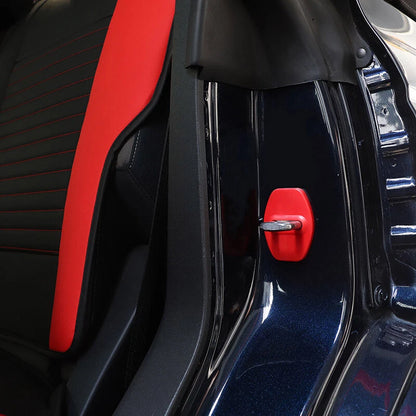 Red Door Lock Cover Trim for Ford Bronco, F-150 (2021-2022)