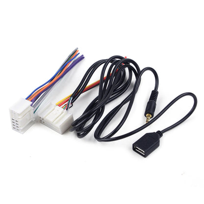 Radio Stereo Wiring Harness USB/AUX for Hyundai Sonata (2011-2014)
