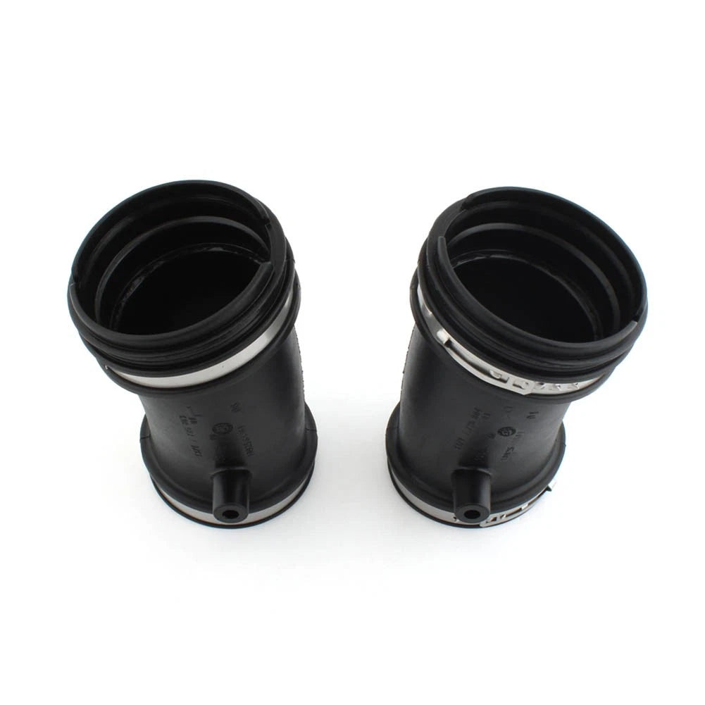 Black L&R Air Intake Filter Cleaner Suction Pipe Ducts for BMW R1200 GS (2004-2012)