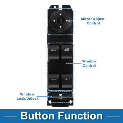 Power Window Switch for Ford Escape, Focus, Transit Connect (2013-2019)