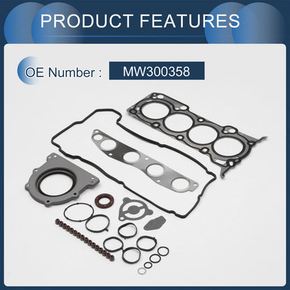 Cylinder Head Gasket Kit for Mitsubishi 4A91S