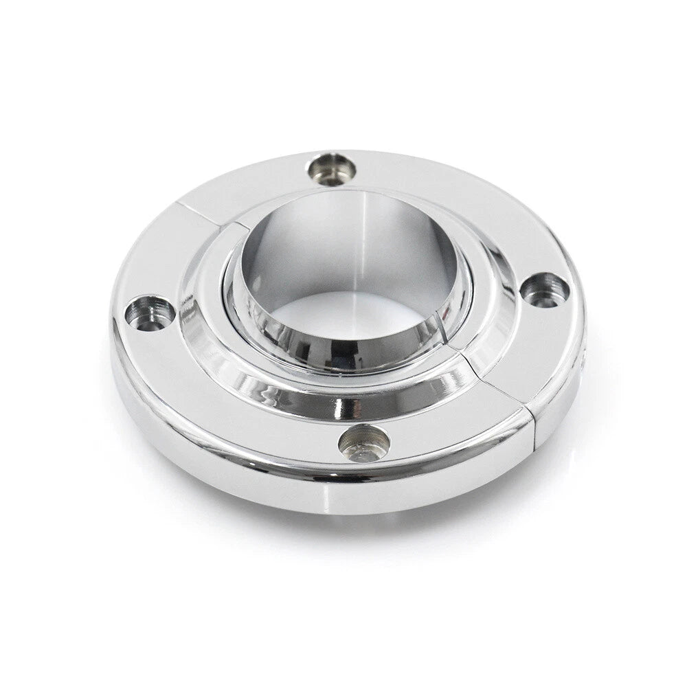 2" Aluminum Alloy Swivel Steering Column Floor Mount Chrome for SBC BBC