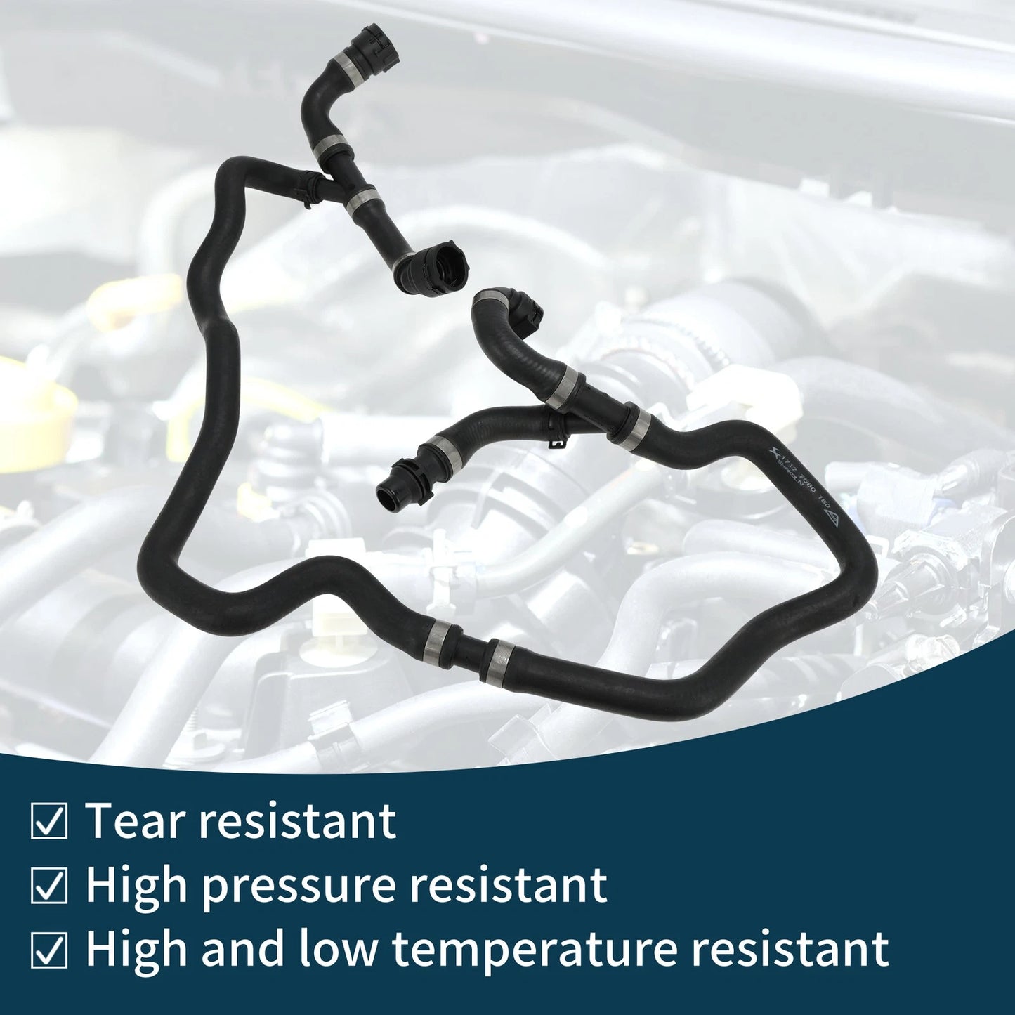 Radiator Heater Hose for BMW 525Li (2008-2010)