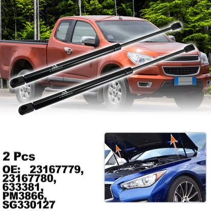 Front Hood Gas Lift Supports Gas Struts Shocks for GMC