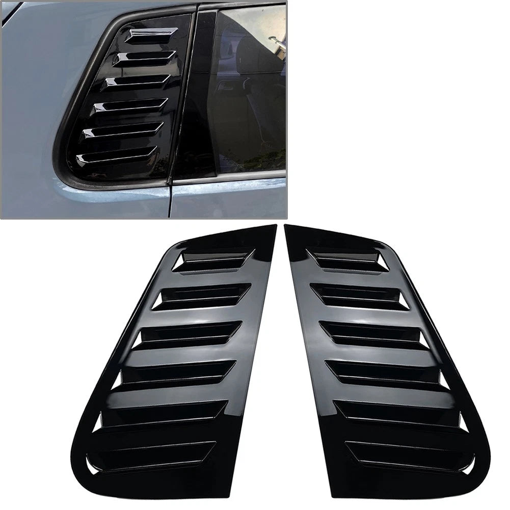 Rear Side Window Louver Vent Covers for VW Polo (2001-2009)