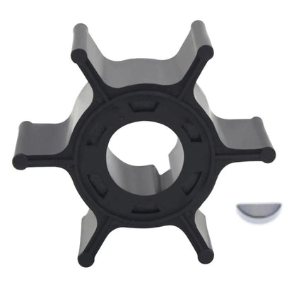 Water Pump Impeller w/Key for Yamaha 2-Stroke 6-8HP Outboard Models