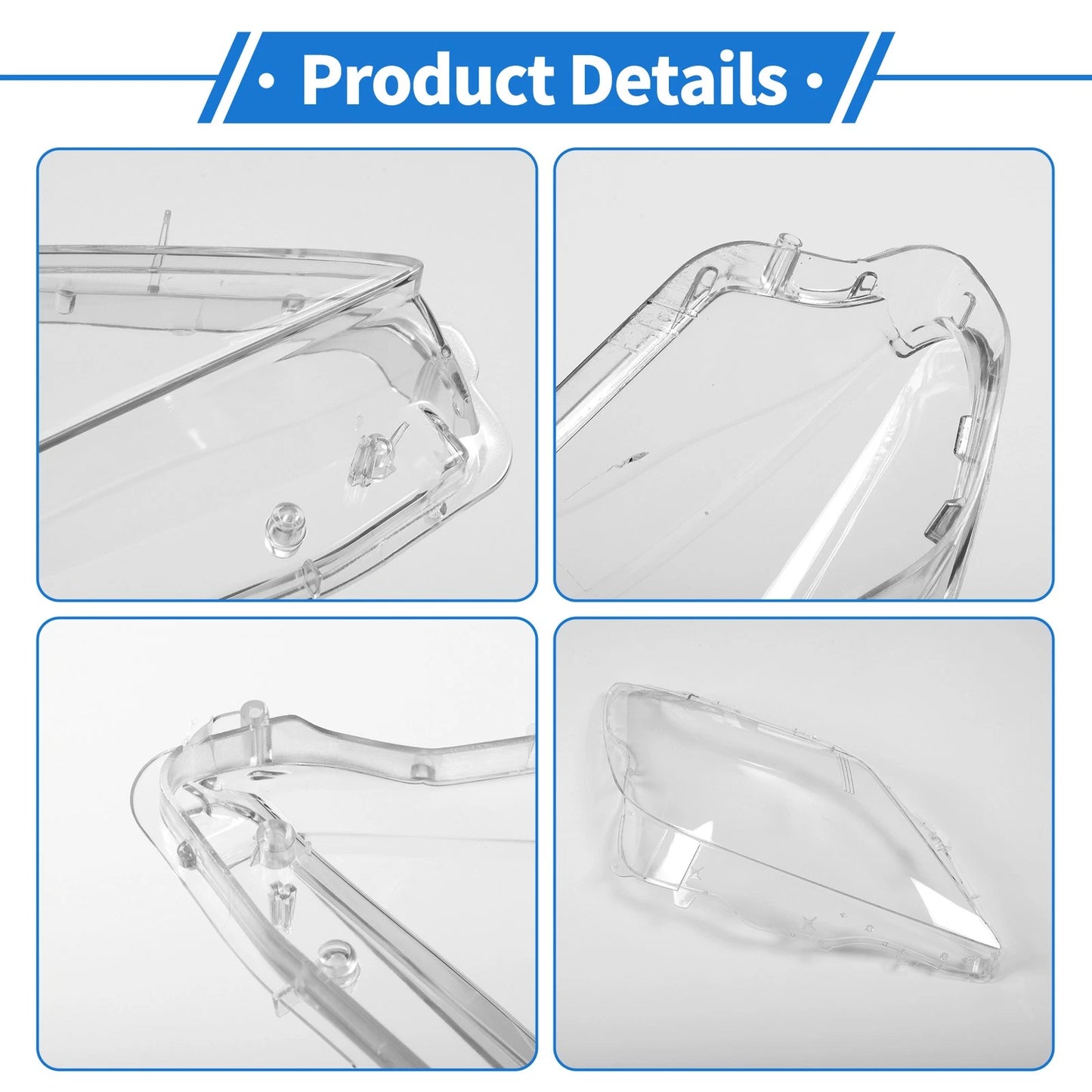 1 Pcs Front Right Headlight Lens Cover for Lexus LS460/LS600 (2010-2012)