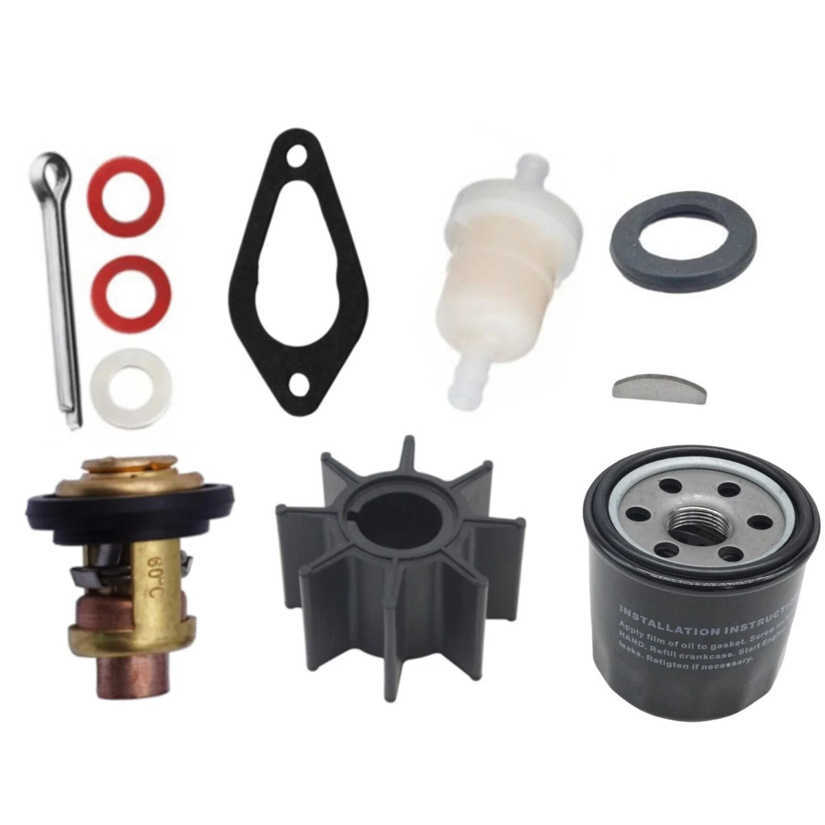 Outboard Maintenance Service Kit for Mercury Mariner 8/9.9HP