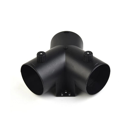 3in Y Branch Duct Splitter with Regulator Flap Valve for Heater
