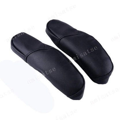 Armrest Cover for Honda CR-V 2010-2017 Synthetic Leather Black (2010-2017)