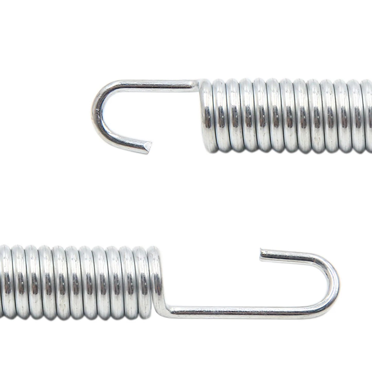 Silver Tone Motorcycle Kickstand Springs for Suzuki GS125