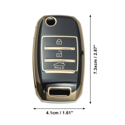 Silicone Key Fob Case Cover for Kia Sorento (2013-2014)