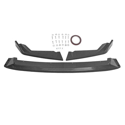 Carbon Look Painted CS Style Front Lip Splitter for 2016-2018 BMW F87 M2