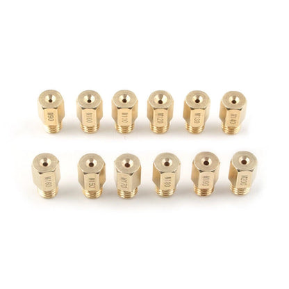 12 x Carburetor Main Jets for Mikuni VM TM Carb (90-200) Motorcycle Parts