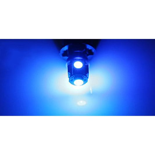 10x Blue LED Dash Cluster Light Bulbs for T10 License Plate (Fits Various Years)
