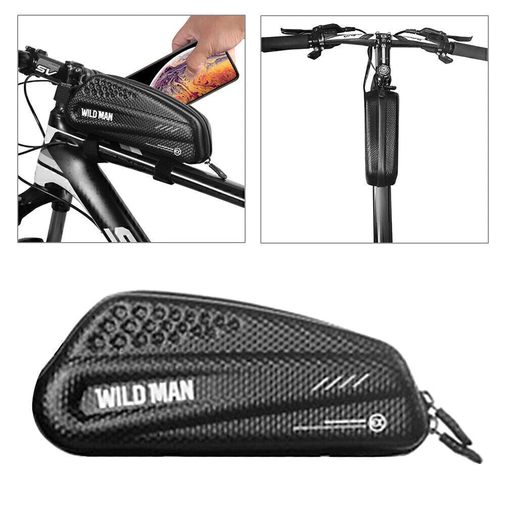 Waterproof Top Tube Cycling Bag for WILDMAN Road MTB Mountain Bike