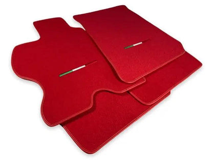 Red Floor Mats for Ferrari 360 Modena (1999-2005) - AutoWin Brand