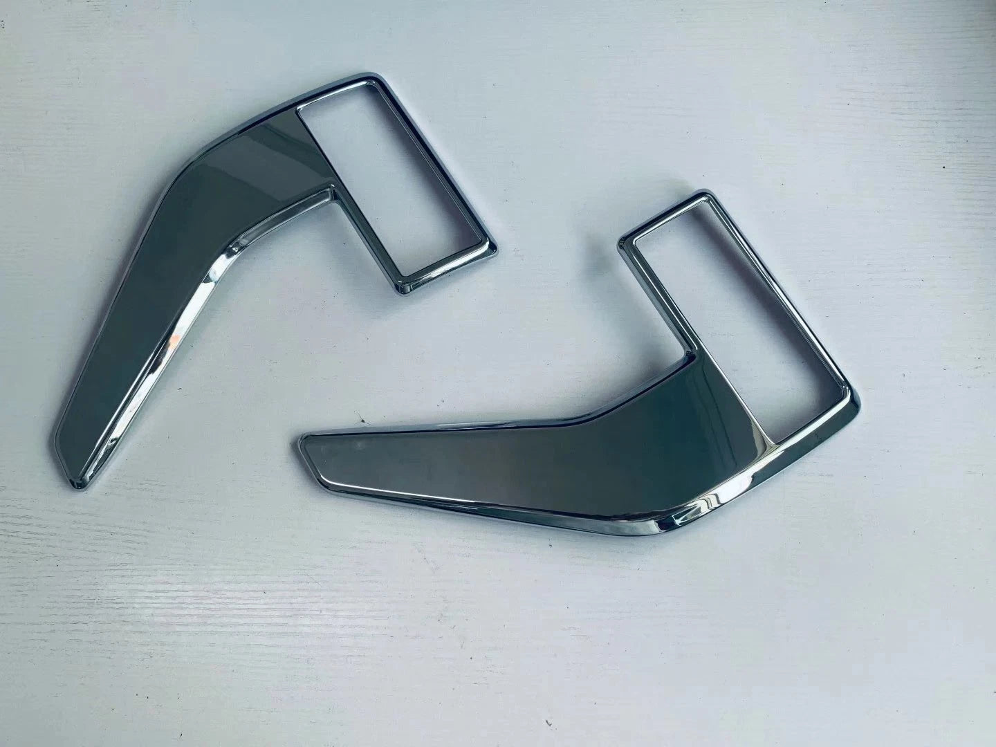 ABS Chrome Side Fender Trim Covers for 2021-2023 Ford F150 (2021-2023)