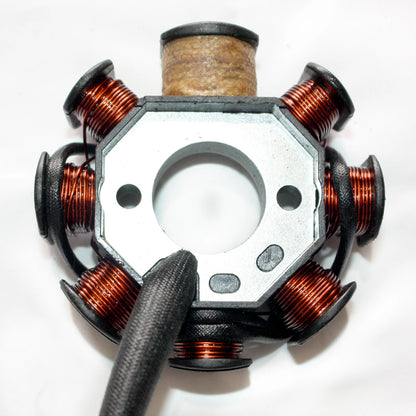 8 Poles Magneto Flywheel Stator for 150cc 200cc 250cc PIT Quad Dirt Bike ATV