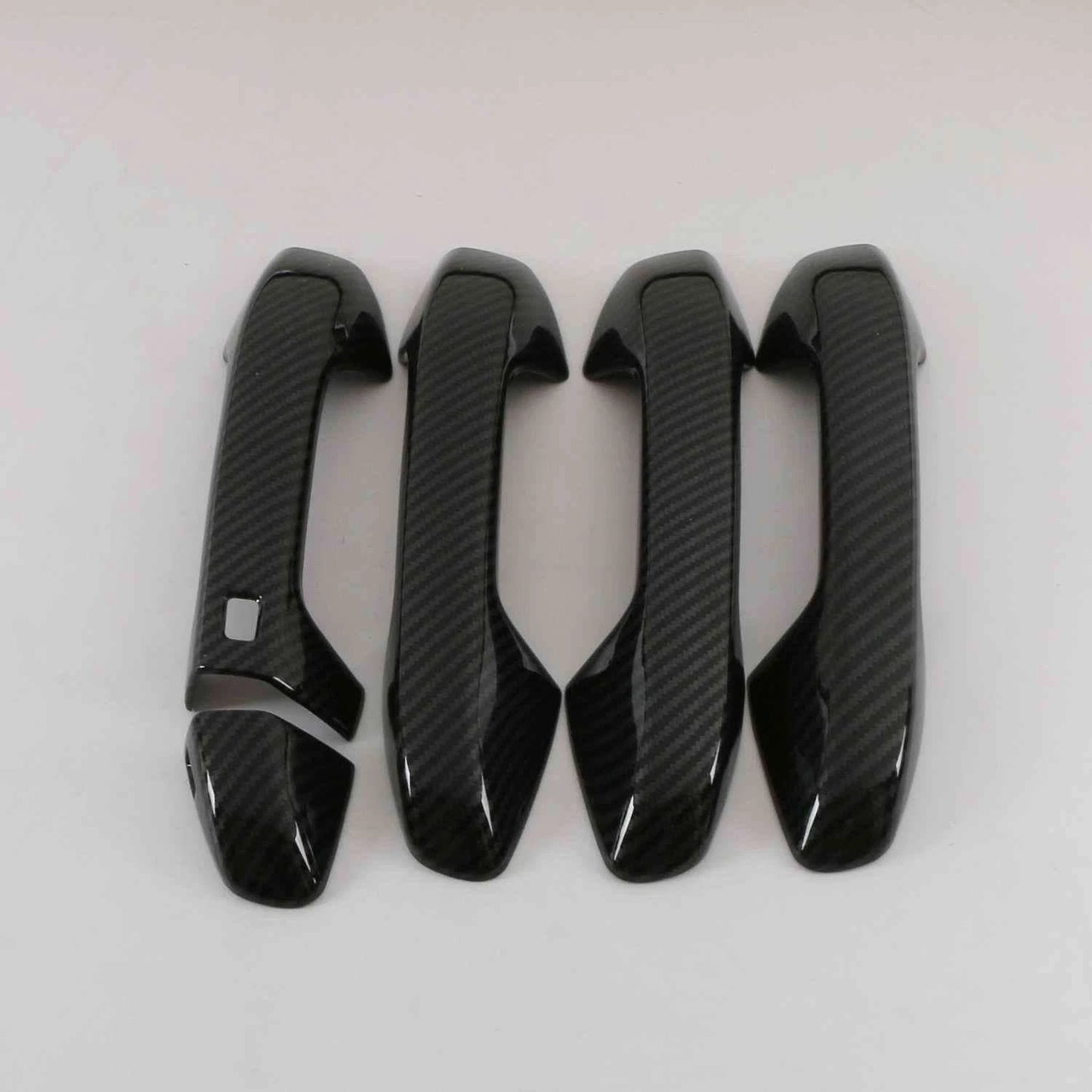 Carbon Fiber Door Handle Lid Cover Trim for Kia Forte K3 (2019-2021) 5 pcs