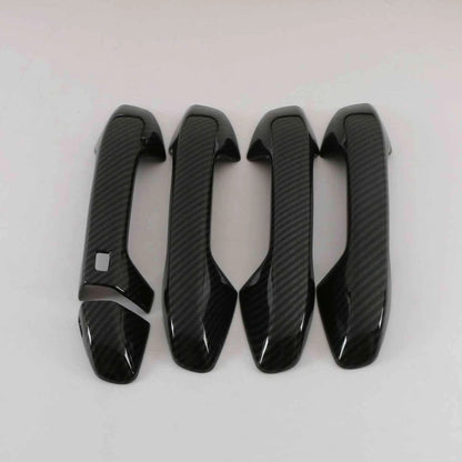 Carbon Fiber Door Handle Lid Cover Trim for Kia Forte K3 (2019-2021) 5 pcs