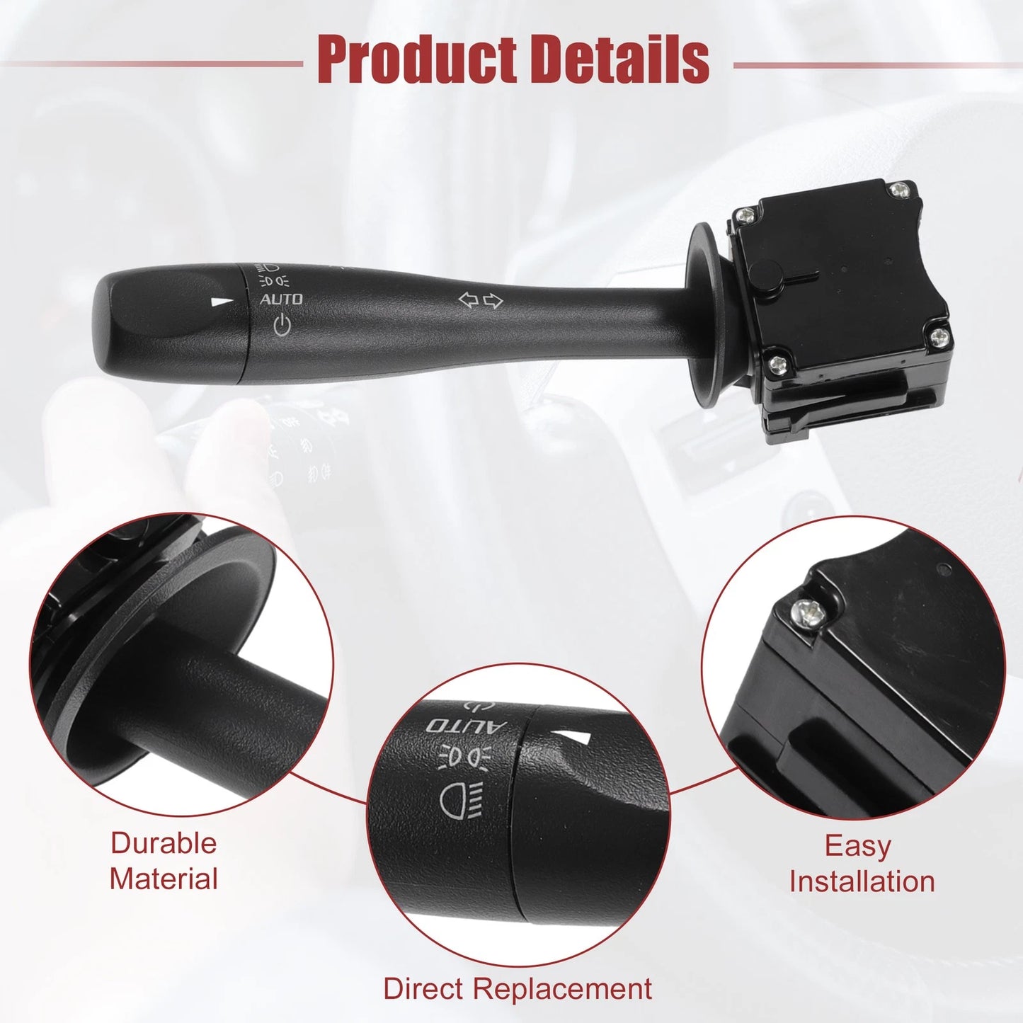 Turn Signal Switch Multifunction Combination for Chevrolet