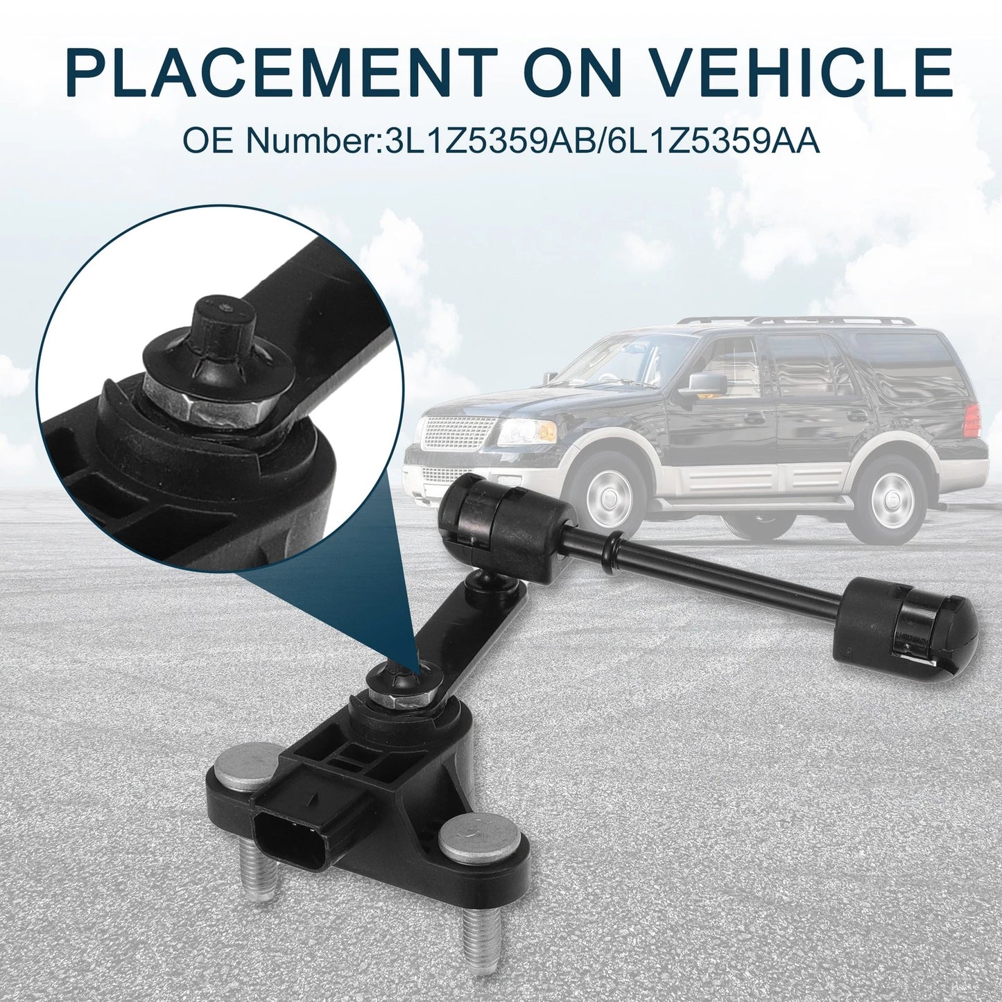 Air Suspension Ride Height Level Sensor for Ford Expedition (2003-2006)