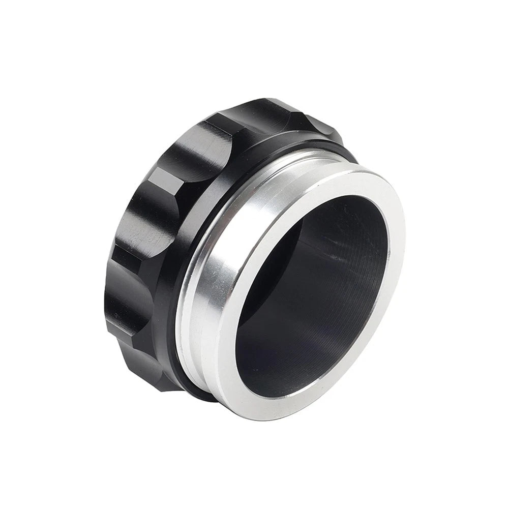 Aluminium Alloy Black Weld On Filler Neck & Cap for Oil Fuel Water Tank