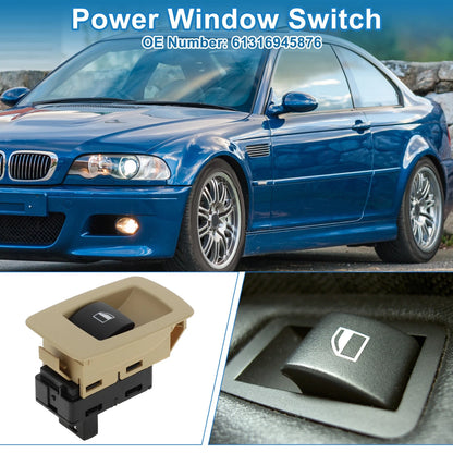 Power Window Switch for BMW 325i 328i 330i 335i (2006) - Beige