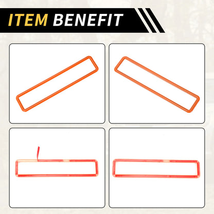 Emergency Light Switch Panel Trim for Jeep Wrangler JK (2011-2017) Orange