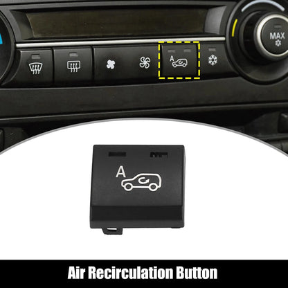 Air Recirculation Button AC Climate Panel Cycle Switch for BMW X5 X6
