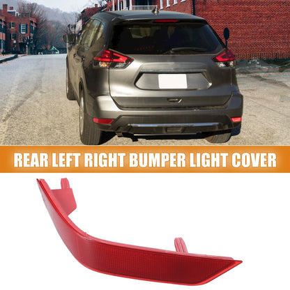 Rear Left Bumper Reflector Light Cover for Nissan Rogue (2014-2020)